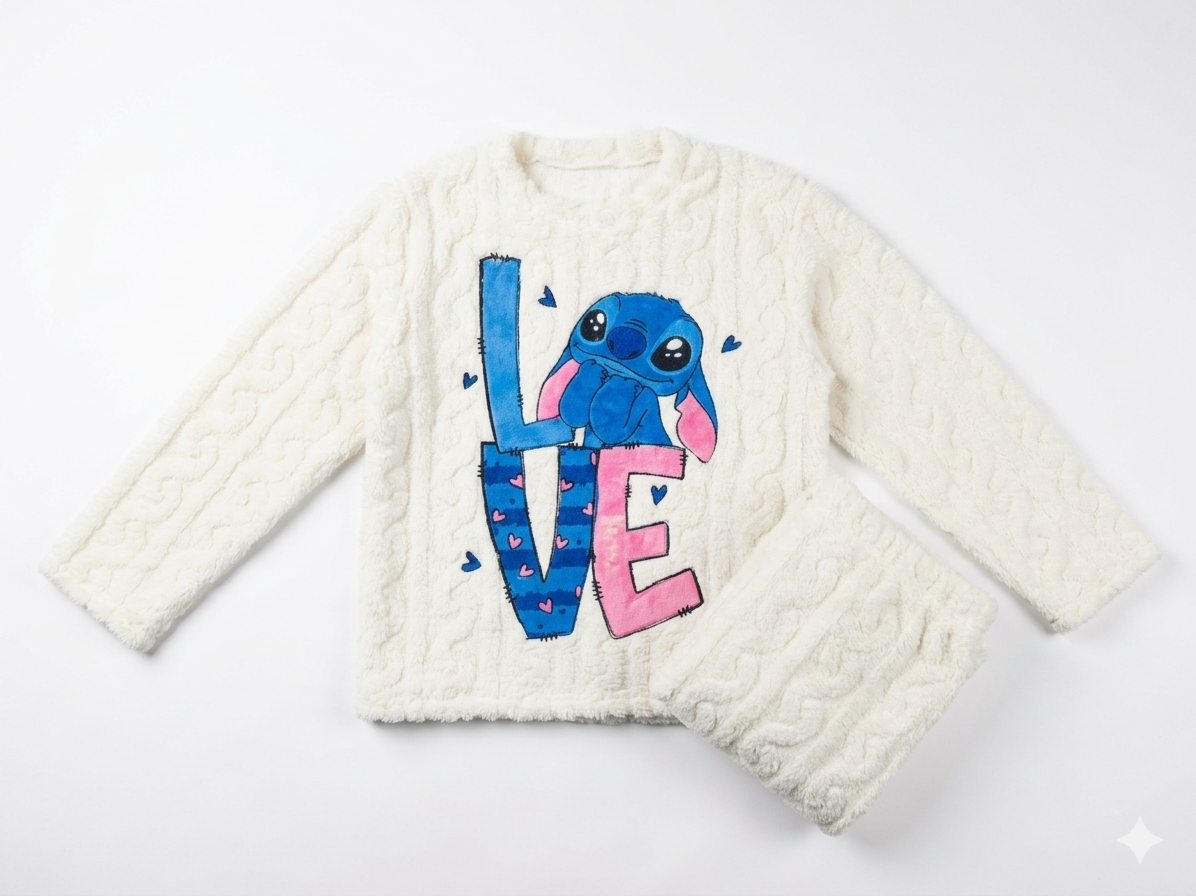 PIJAMA STITCH LOVE