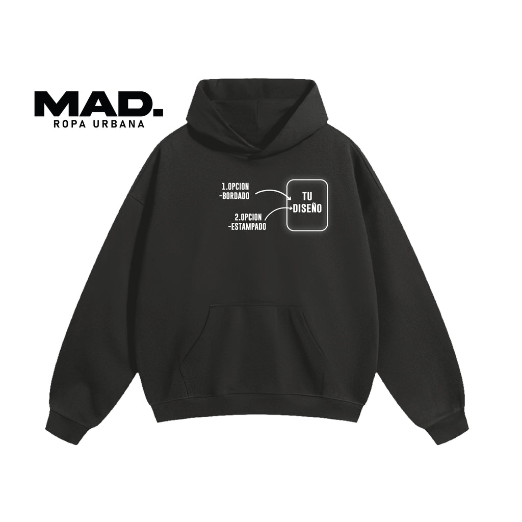 POLERONES PERSONALIZADO NEGRO