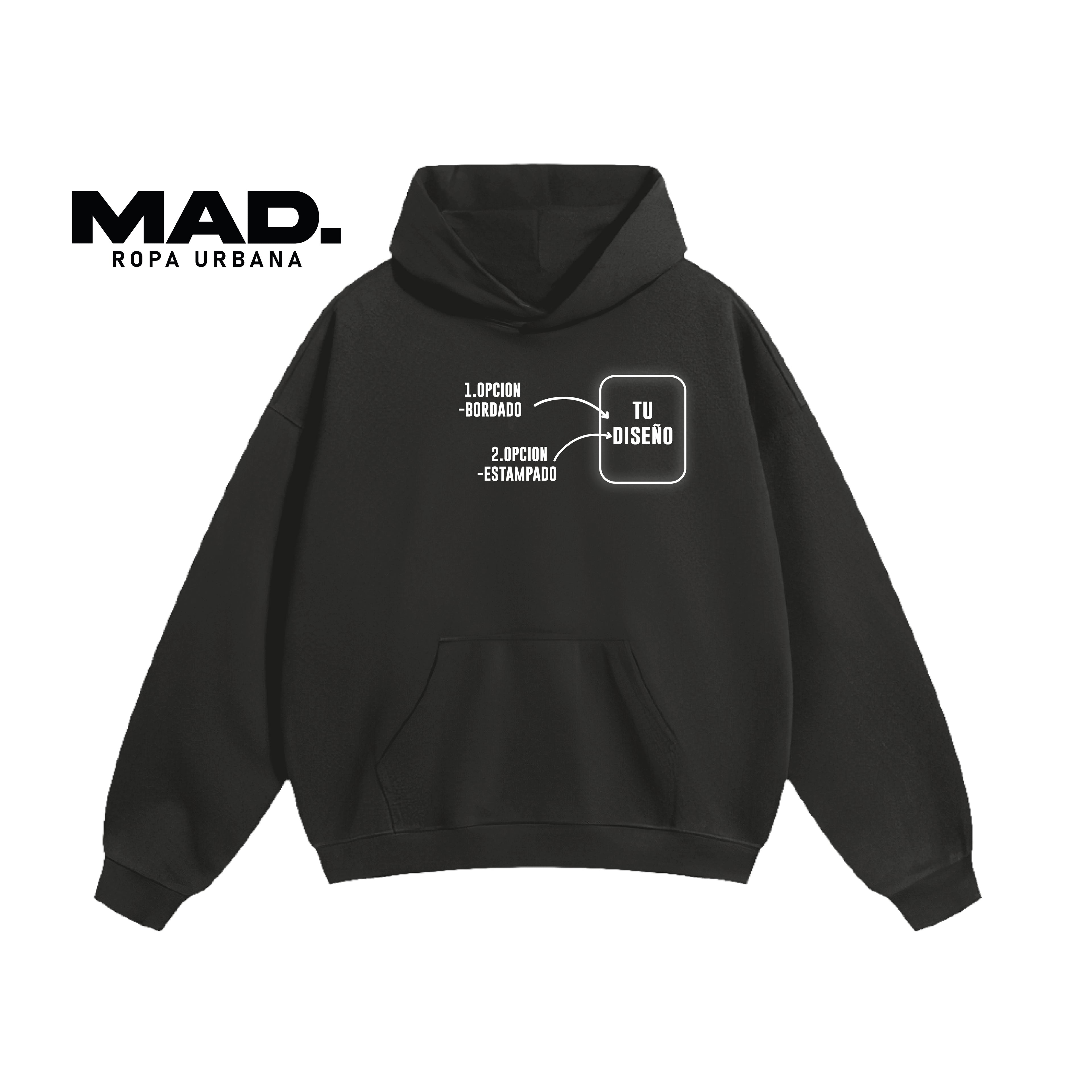 POLERONES PERSONALIZADO NEGRO