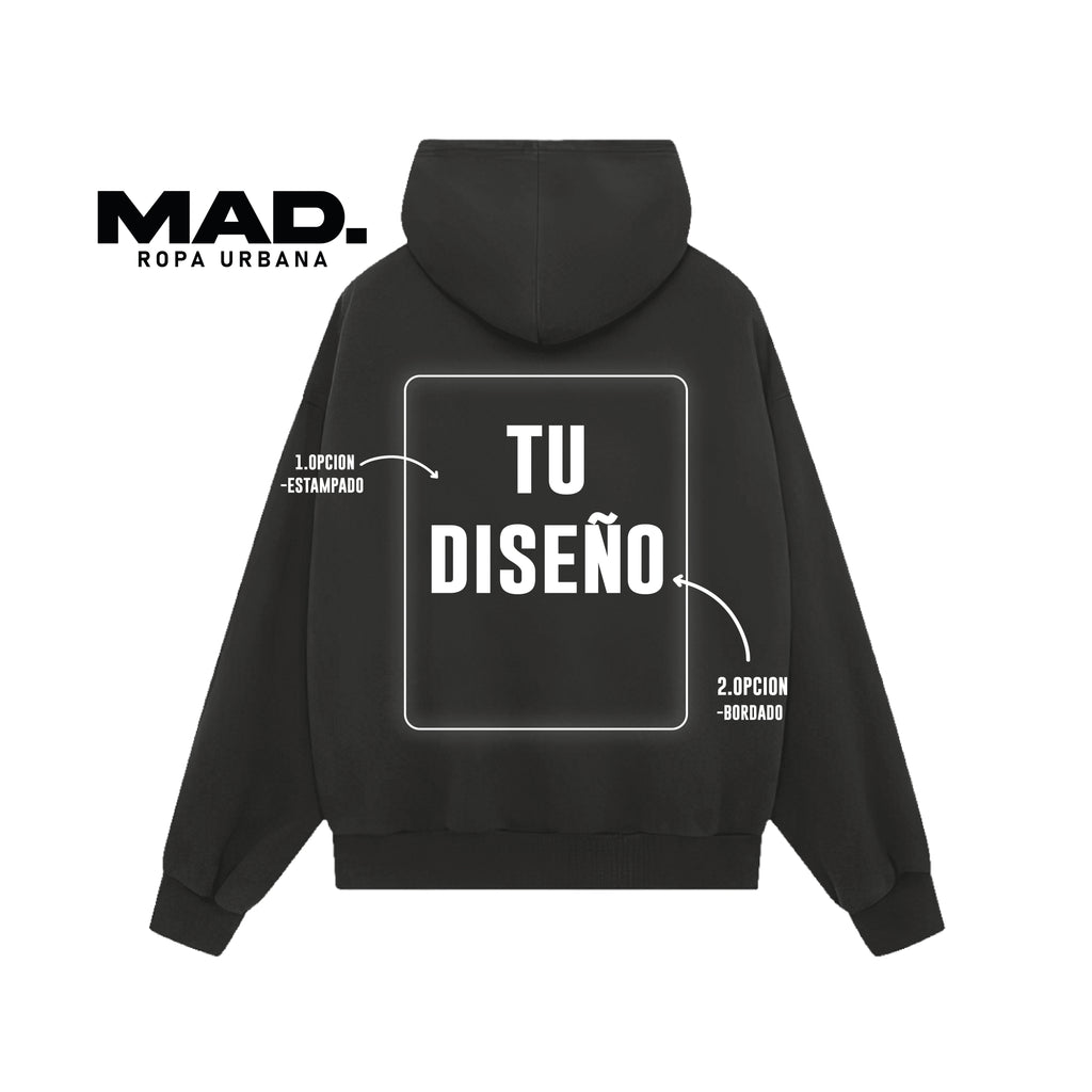 POLERONES PERSONALIZADO NEGRO