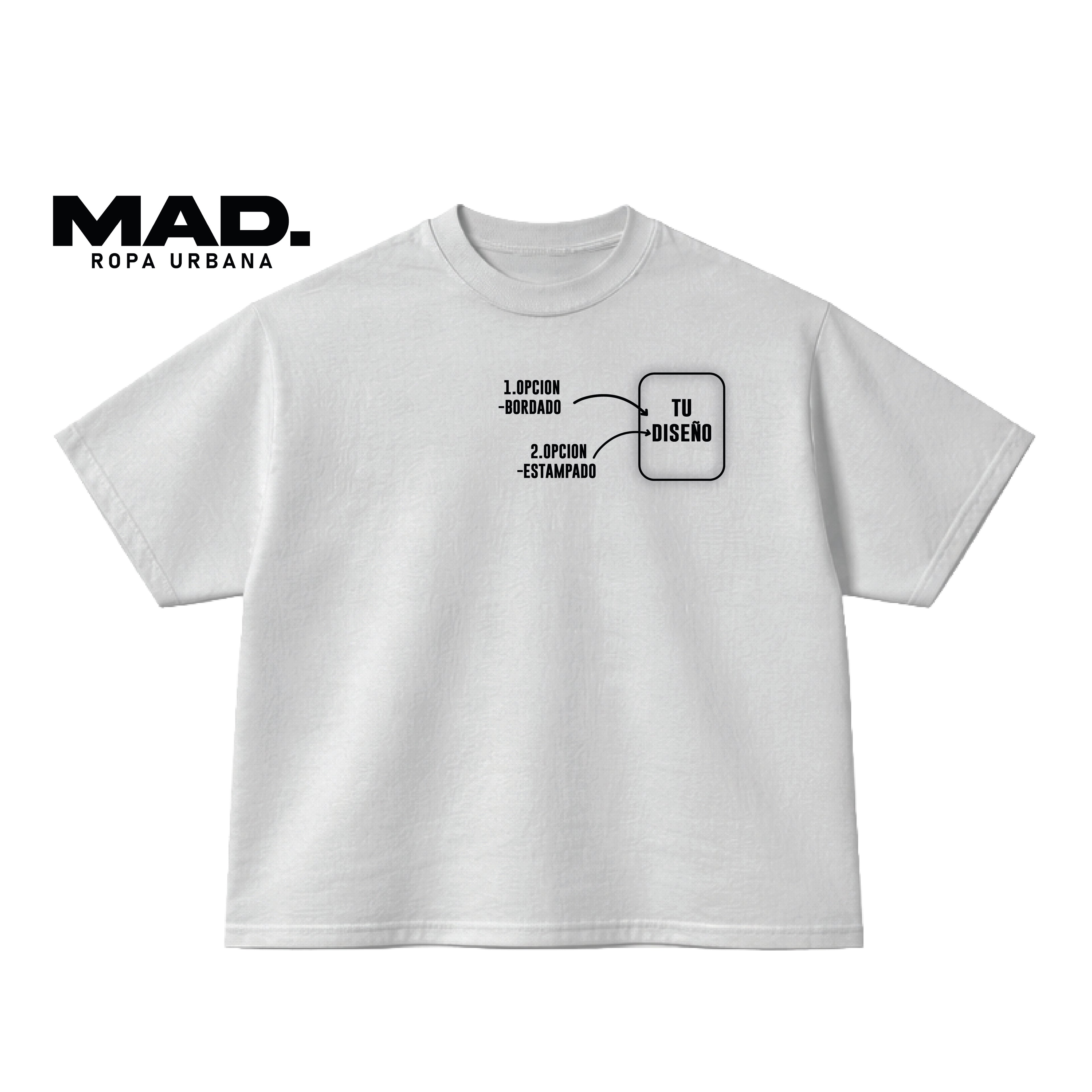POLERAS PERSONALIZADA BLANCO