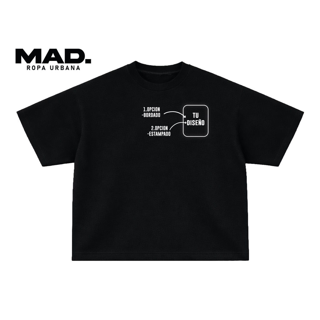 POLERAS PERSONALIZADA NEGRO