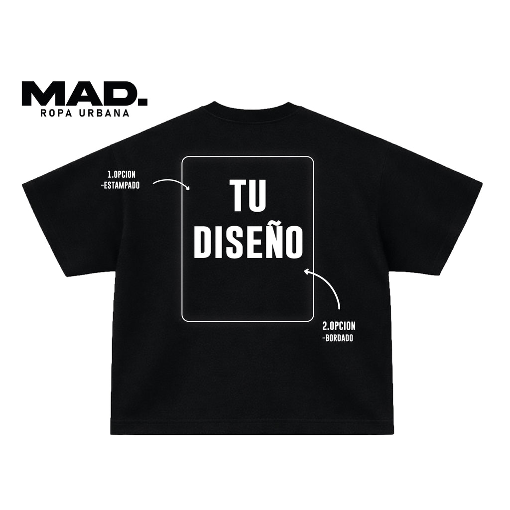 POLERAS PERSONALIZADA NEGRO
